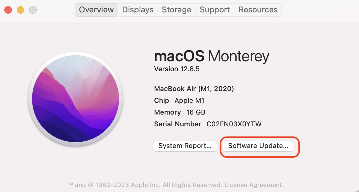 Update your Apple Mac computer to macOS 12.6.x (Monterey) – Support @Blake  (Information Support Support Services)