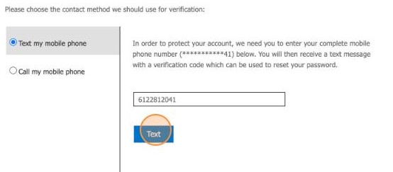7. MS Online 7. Select the Text My Mobile.jpg