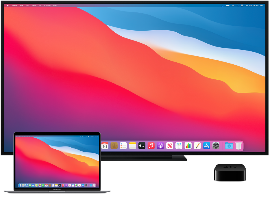 Use AirPlay to connect to a Projector, or Display (Mac) – Support @Blake (Information Support Support Services)