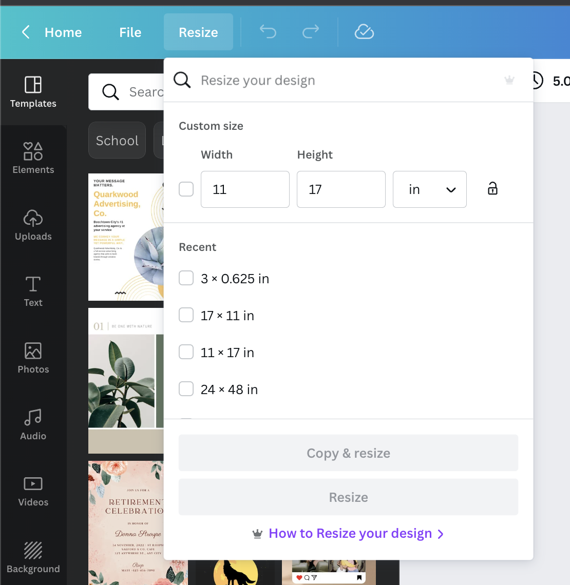 How To Print An 11x17 Poster From Canva Support Blake Information 